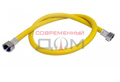 Шланг газовый ПВХ ELKA 1/2 0,6м г/г /желтый
